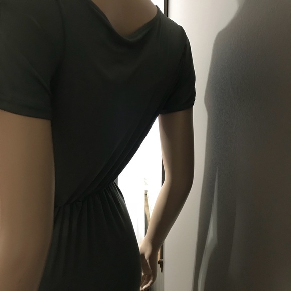 Green body con wrap dress(final price) - Picture 5 of 5